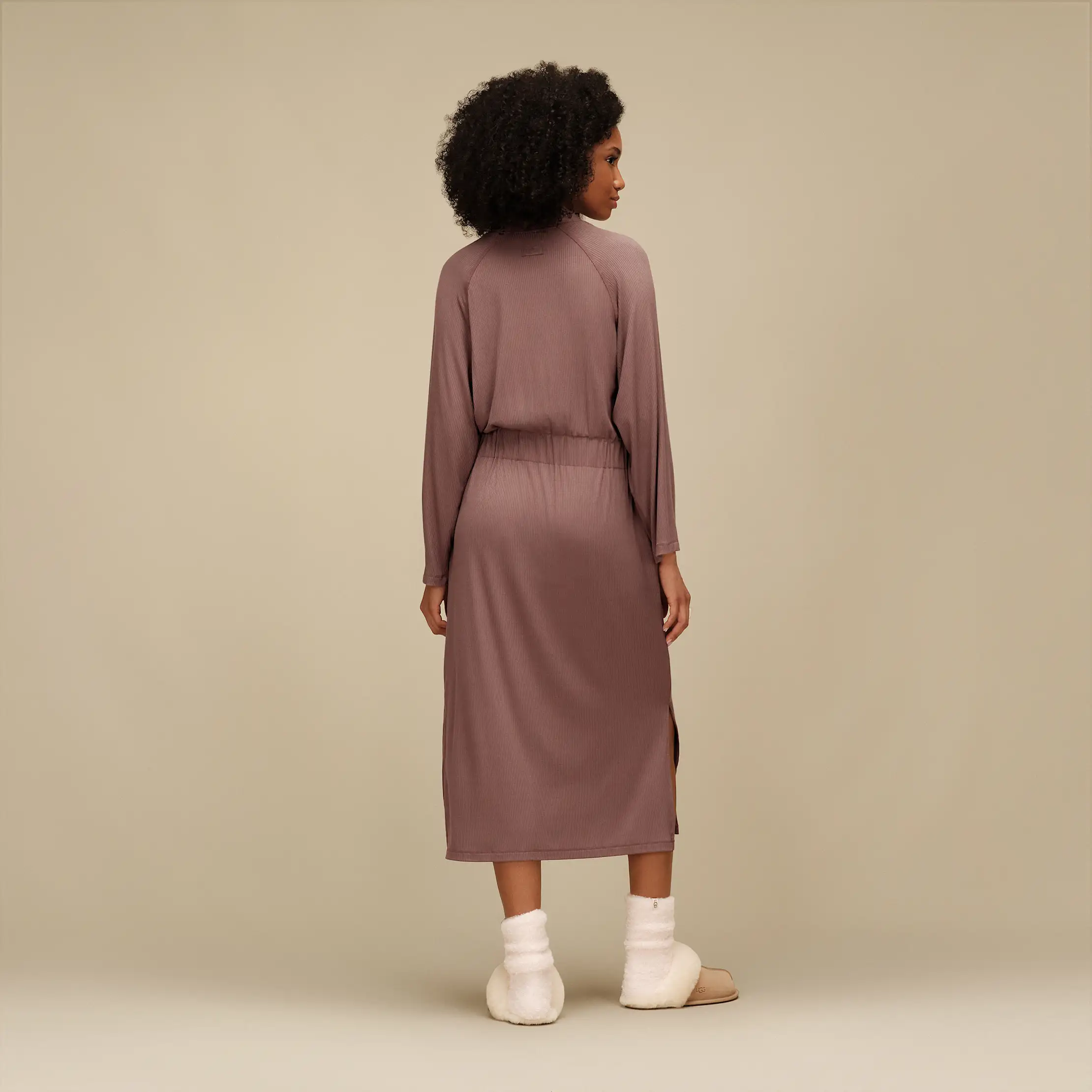 Women's Myra Rib Robe - Image 5