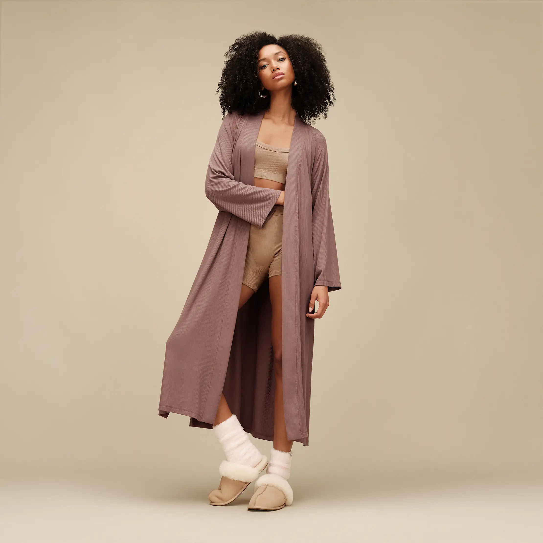Women's Myra Rib Robe - Image 6