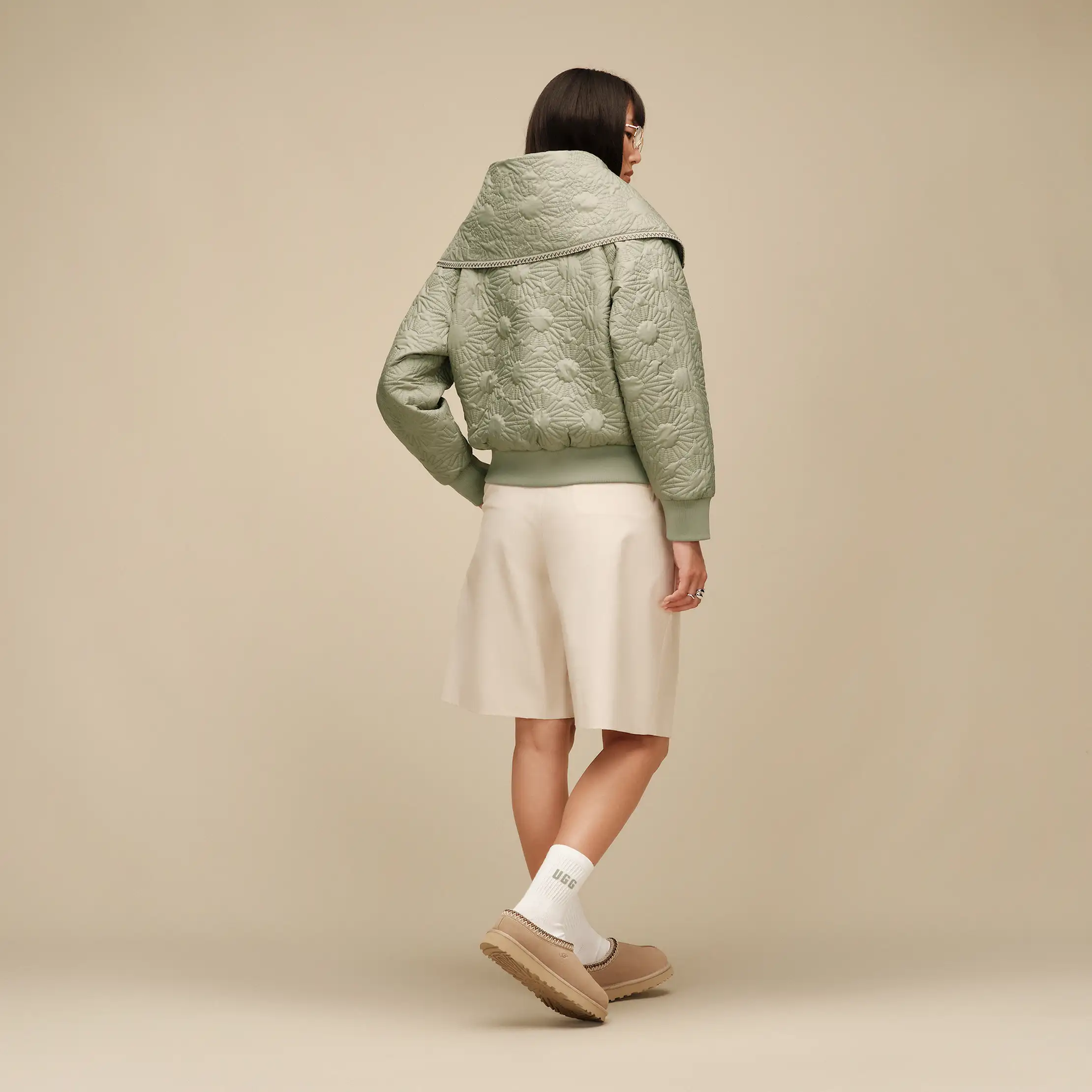 Women's Solein Oversized-Collar Jacket - Image 5